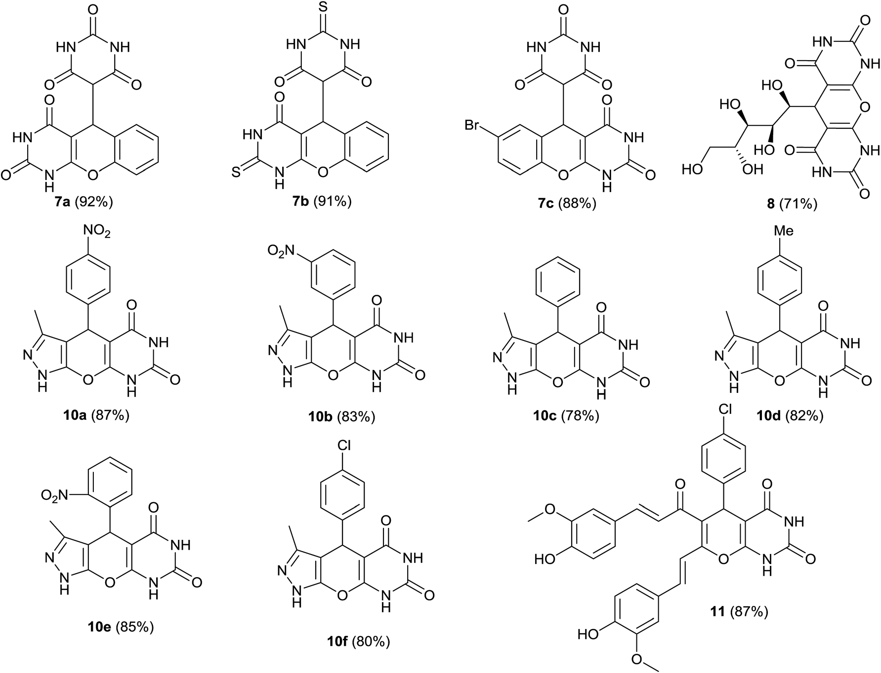 Oleic acid catalysed pyrimidine-fused heterocycles synthesis.