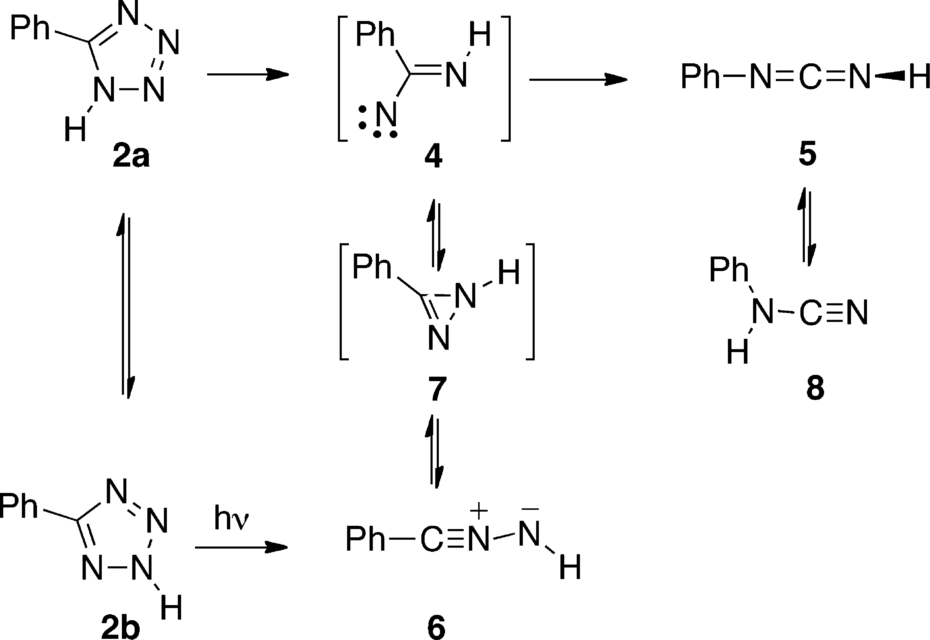 Photolysis of 5-Phenyltetrazole 2