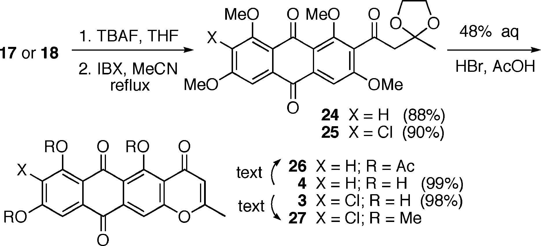 Synthesis of Topopyrones B and D