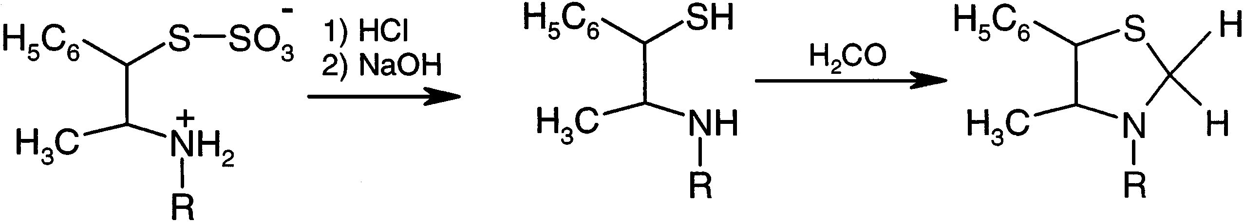 Syntheses of thiazolidines.