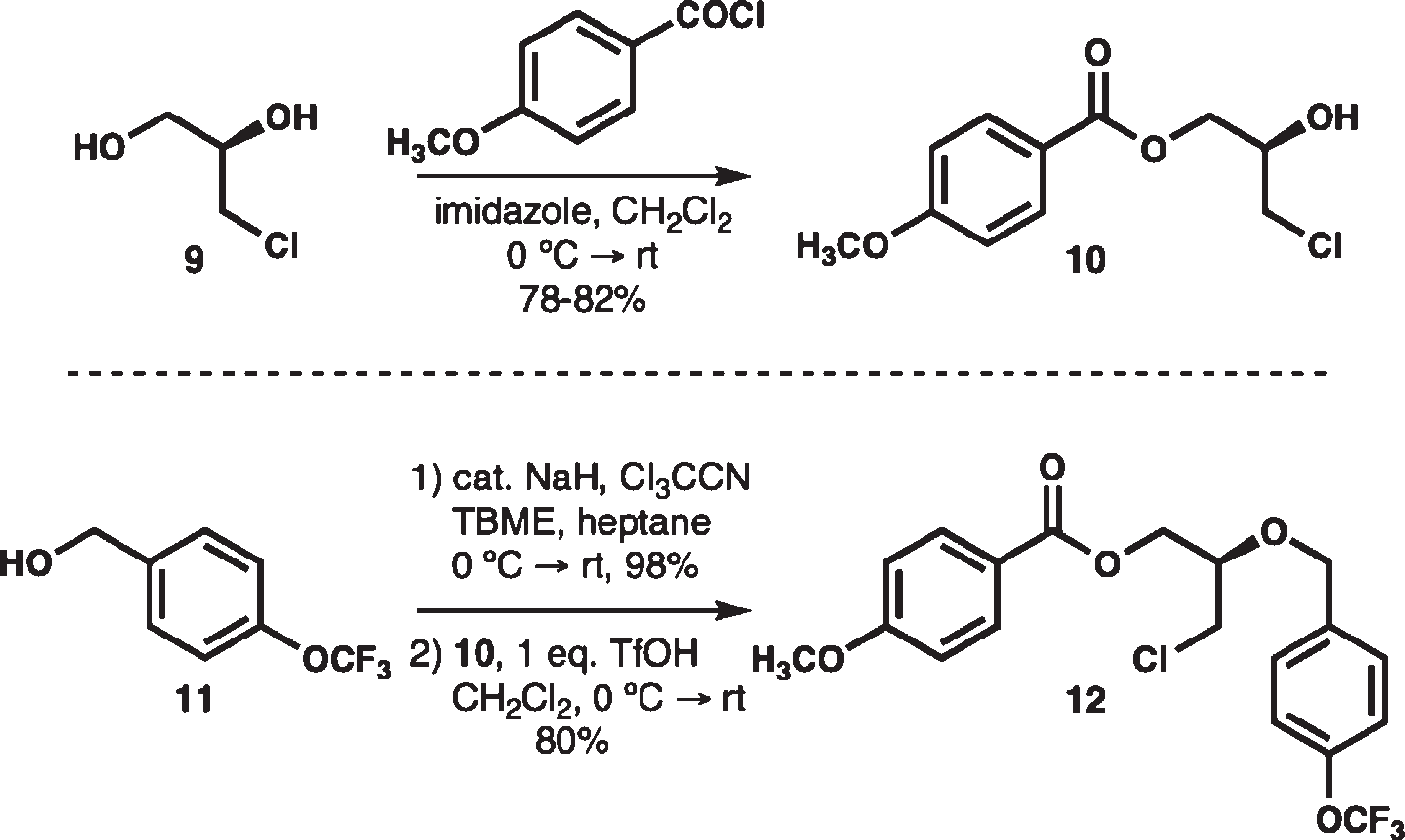 Synthesis of a Functionalized Glycidol Derivative