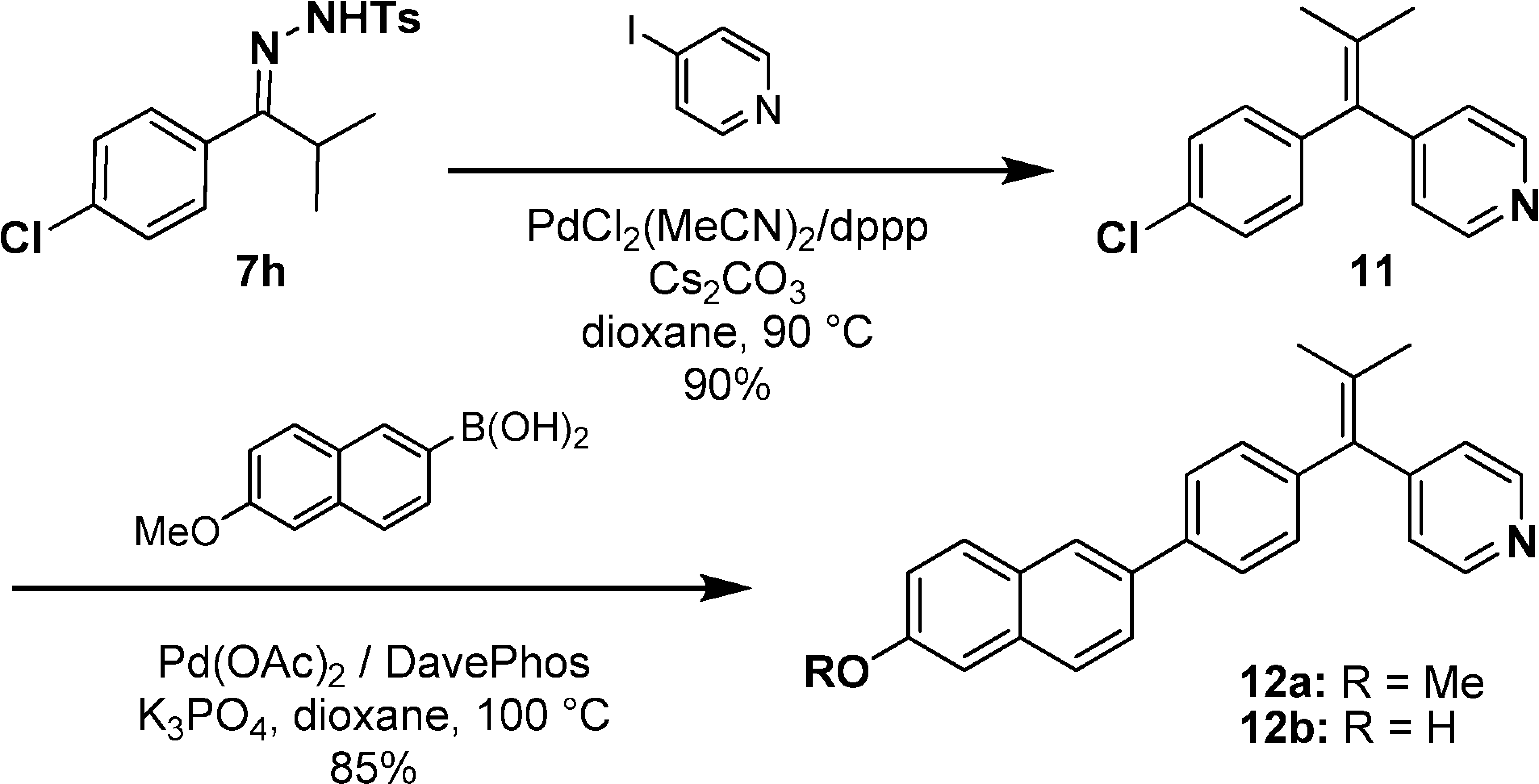Synthesis of isopropylidene CYP17 inhibitor.