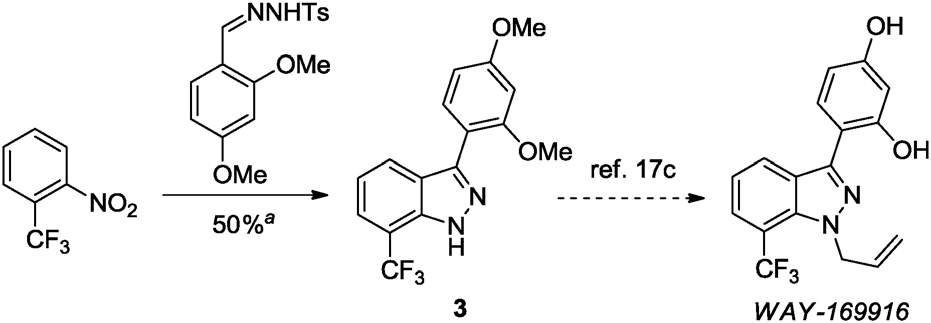 Application to the formal synthesis of WAY-169916.