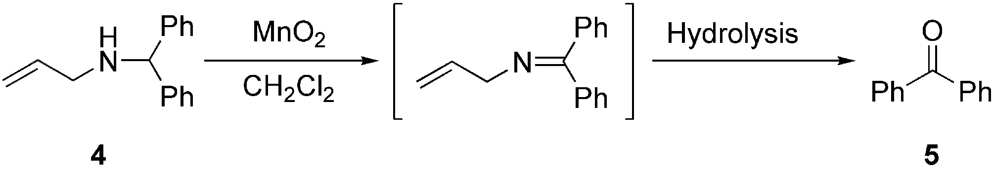 Benzophenone formation.
