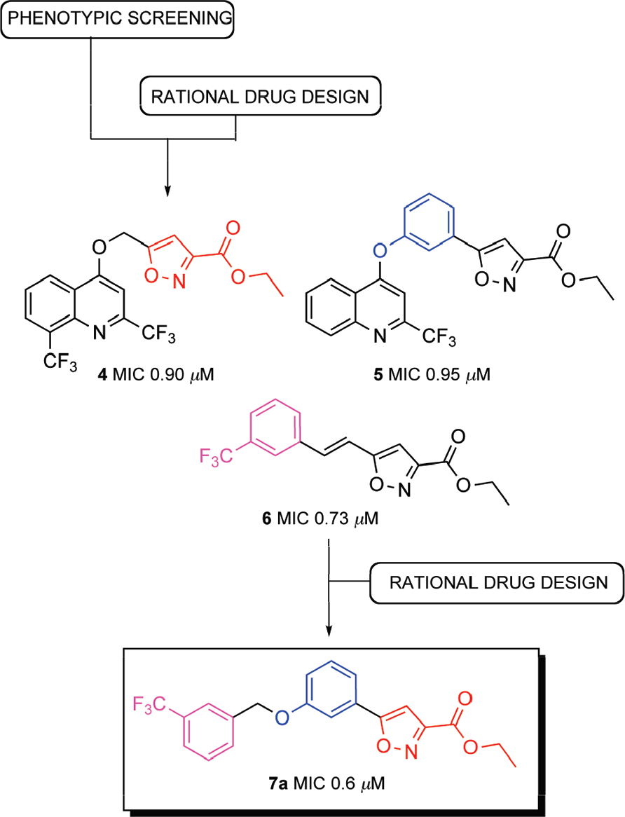 Evolution of isoxazole-based anti-TB agents