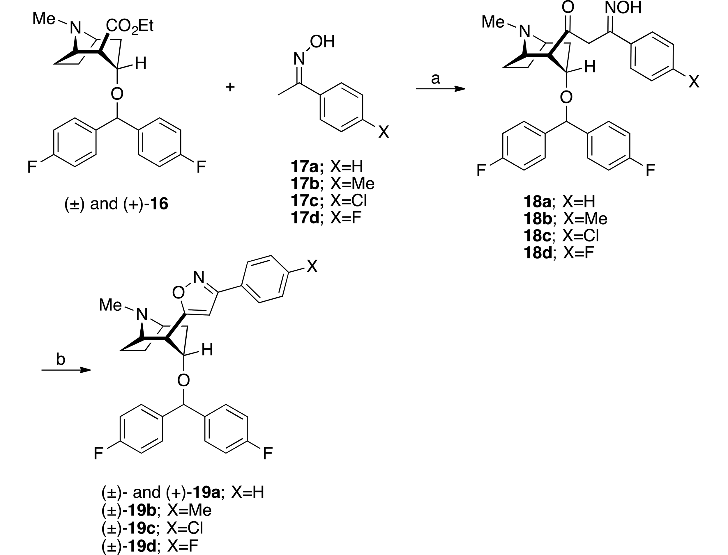 Synthesis of 2β-Isoxazol Derivatives of Benztropine