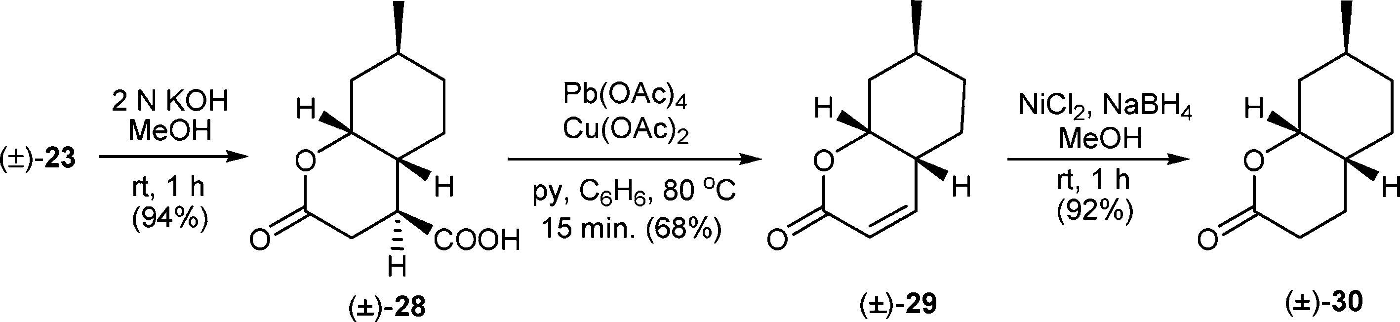 Ring expansion of γ-lactone to δ-lactone: Synthesis of chromenone
