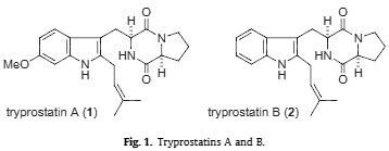 Tryprostatins A and B.