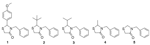 4-Thiazolidinones synthesized for this study